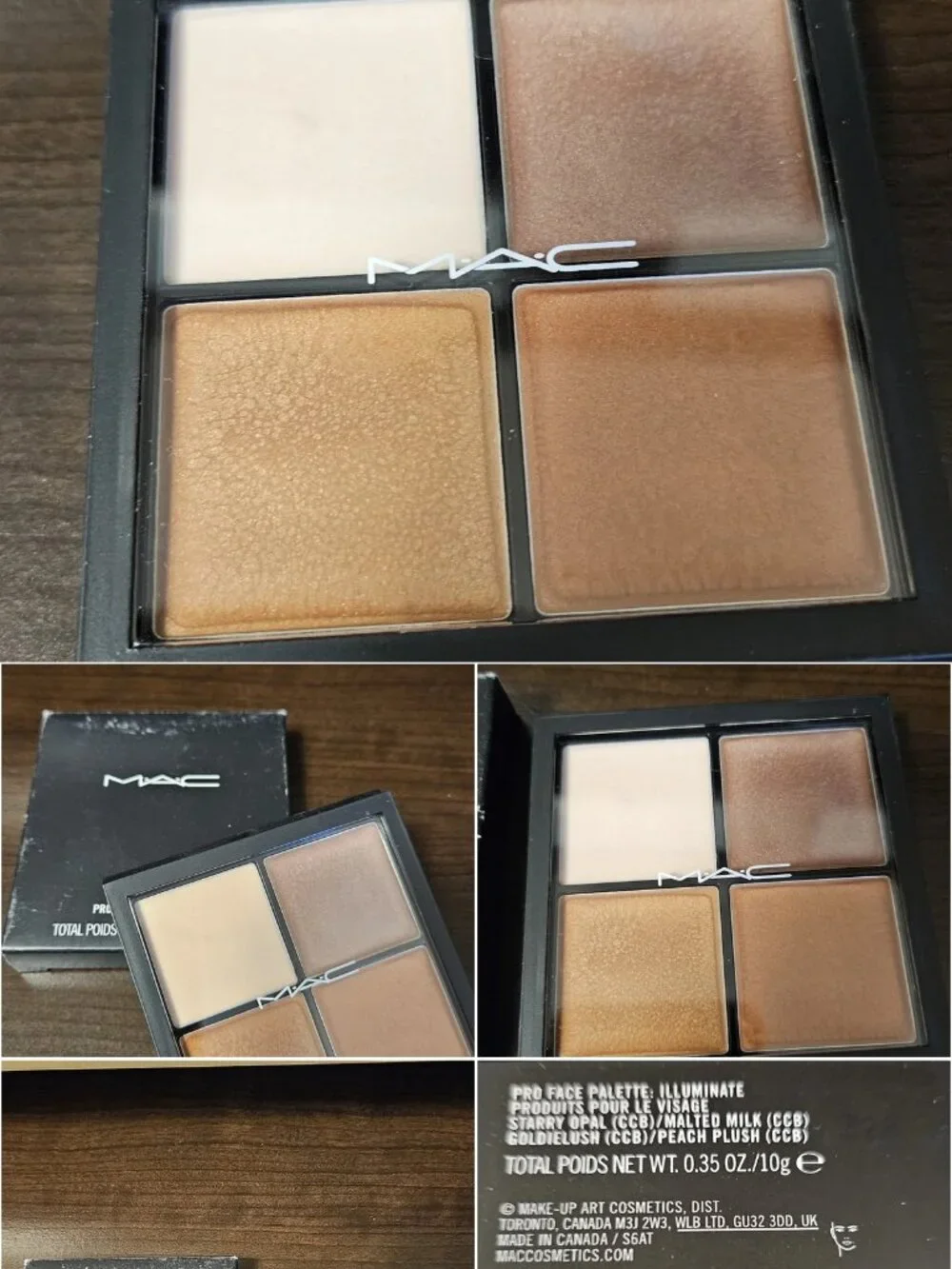 MAC Pro Face Palette Illuminate Highlighter NEW